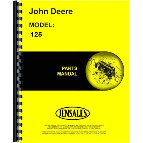 john deere 125 skid steer attachments|john deere 125 owners manual.